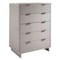 Manhattan Comfort Granville Light Grey 3-Drawer Dresser and 5-Drawer Chest, Set of 2 GRAN026 - alternate 3